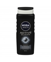 Nivea Men Active Clean Shower Gel with Active Charcoal